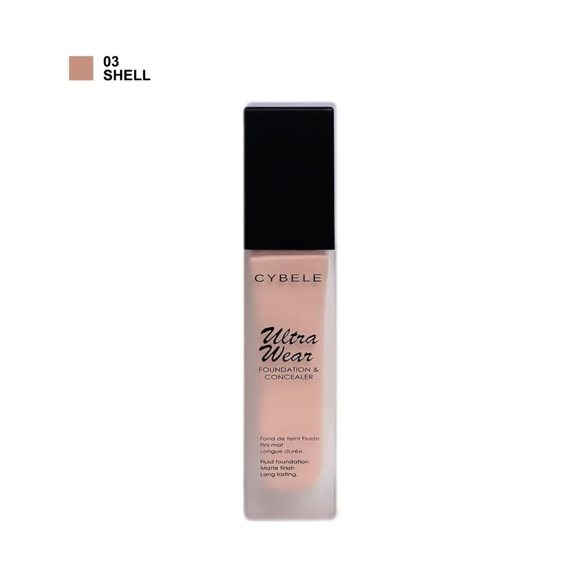 Cybele Ultra Wear Foundation & Concealer 03 Shelll