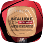Loreal Powder Infaillible Fresh Wear 260 Golden Sun