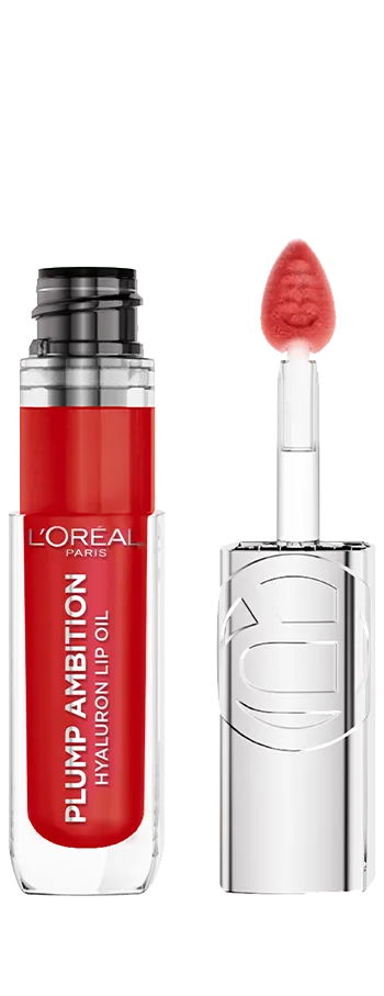 Loreal Plump Ambition Plumping Lip Oil 380 Rouge In Love