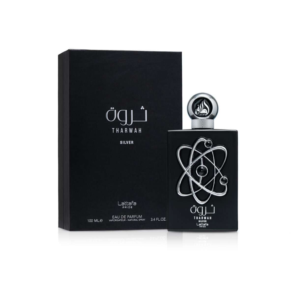 Lattafa Tharwah Silver For Him EDP 100ml - Image 2