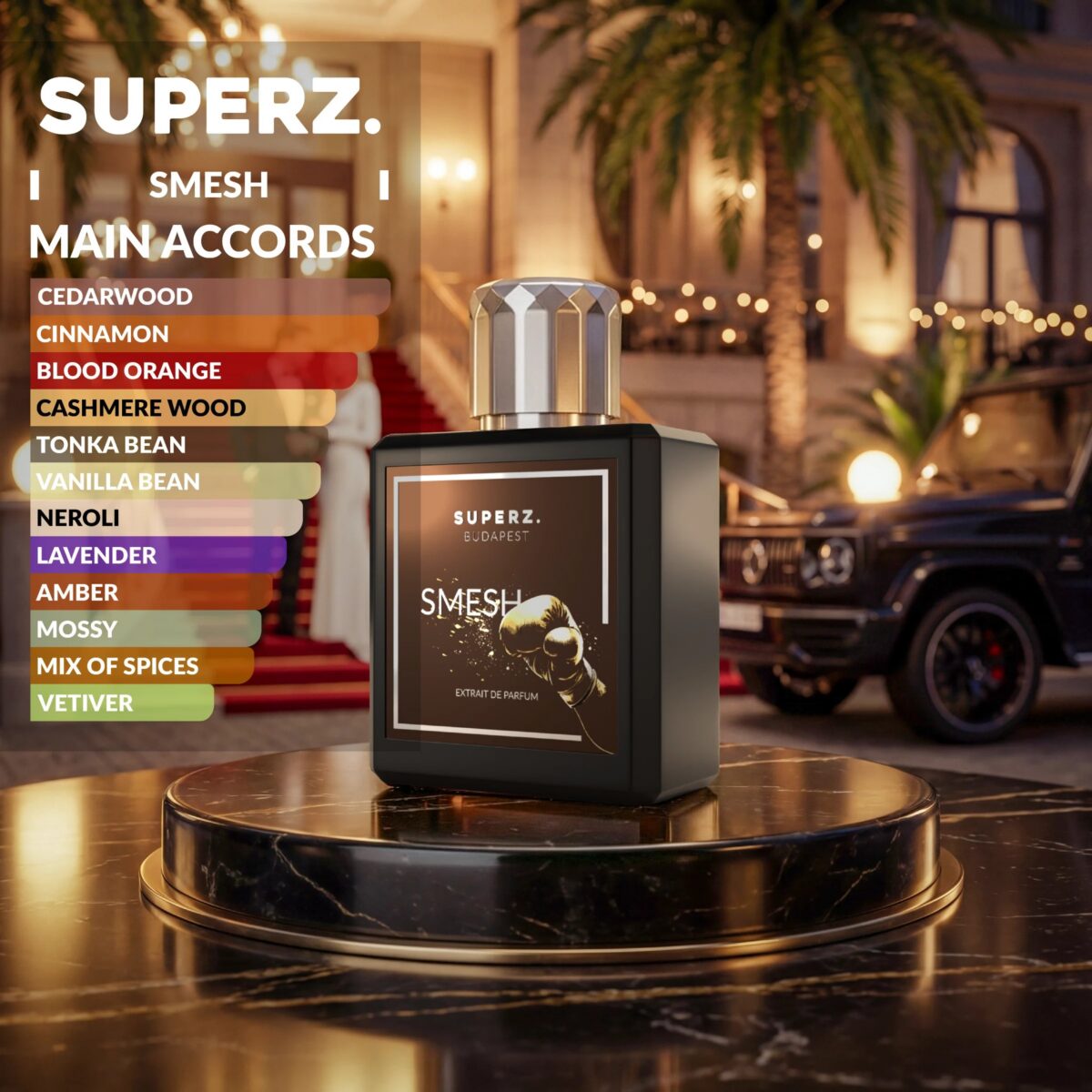Superz Budapest Khamzat Smesh For Him EDP 50ml - Image 2