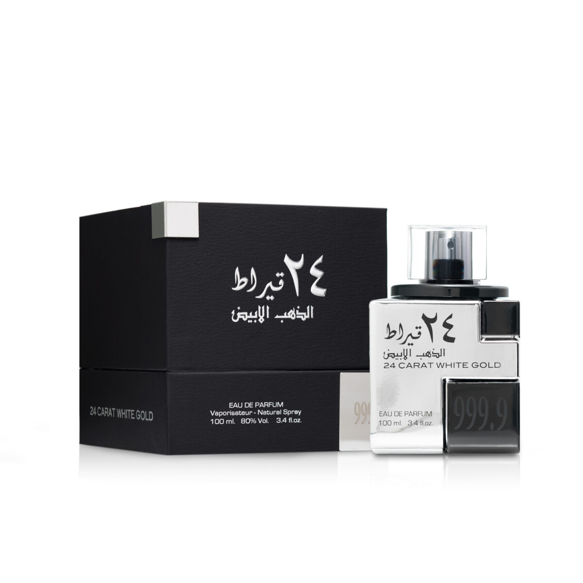 Lattafa 24 Carat White Gold Unisex EDP 100ml - Image 2