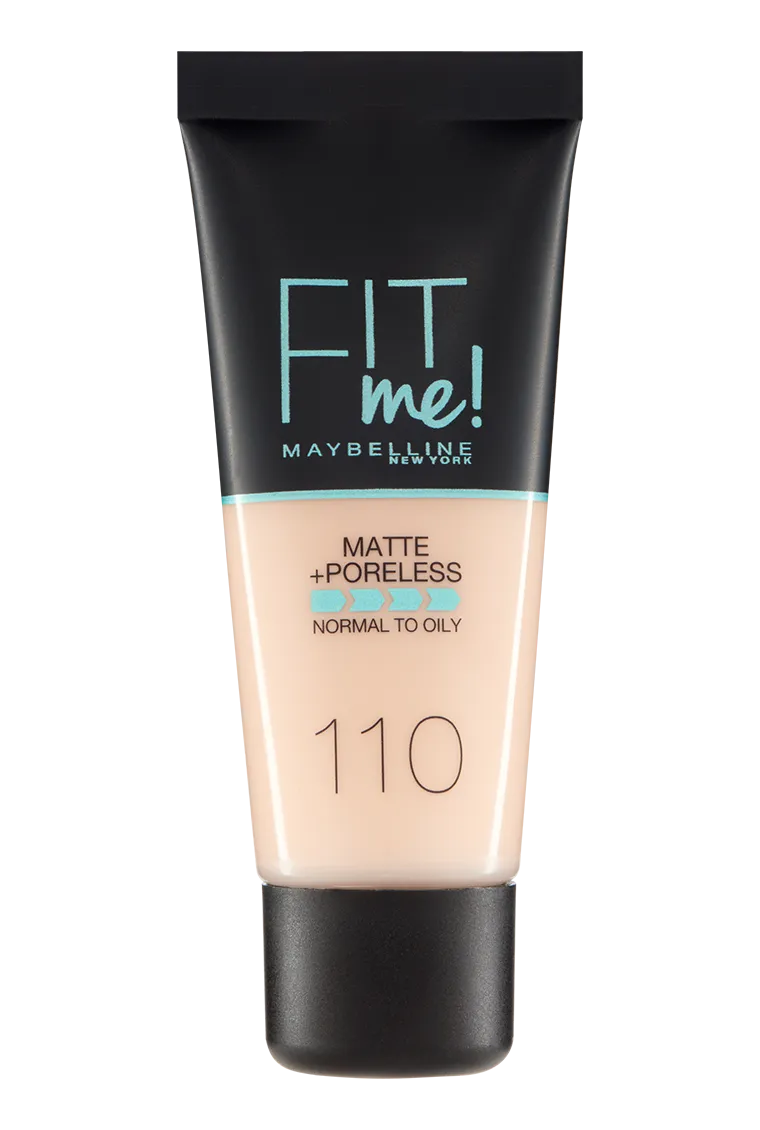 Maybelline Fit Me Matte + Poreless Liquid Foundation 110 Porcelain