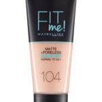Maybelline Fit ME Matte + Poreless Liquid Foundation 104 Soft Ivory
