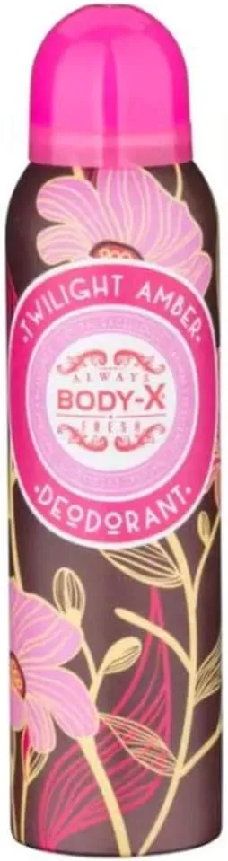 Body-X Deo Spray 150ml Twilight Amber