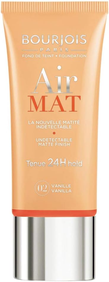 Bourjois Air Mat Undetectable Matte Finish Foundation 02 Vanilla