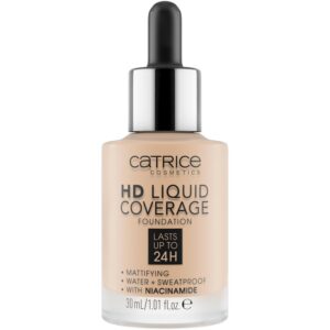 Catrice HD Liquid Coverage Foundation 010 Light Beige