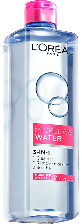 Loreal Micellar Water Moisturising Makeup Remover Sensitive Skin 400ml