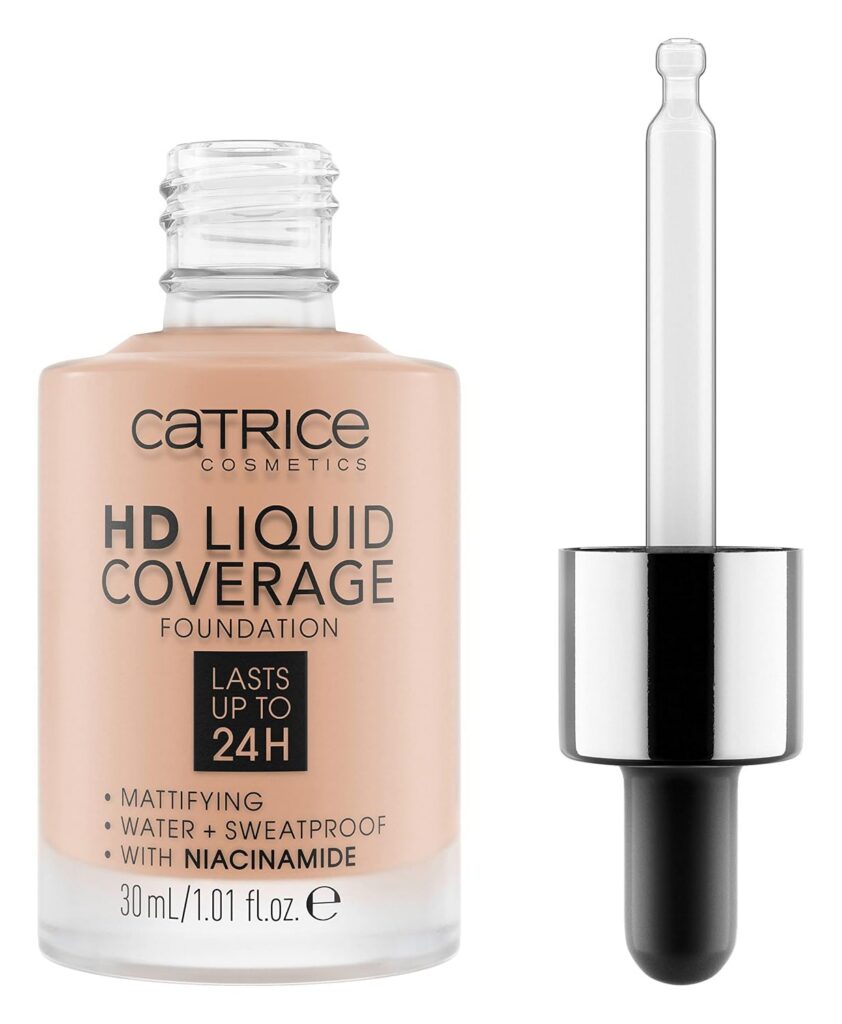 Catrice HD Liquid Coverage Foundation 020 Rose Beige