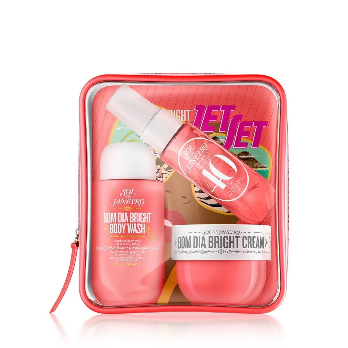 Sol de Janeiro Bom Dia Bright Cheirosa 40 Perfume Mist 30ml - Body Cream 50ml - Body Wash 90ml