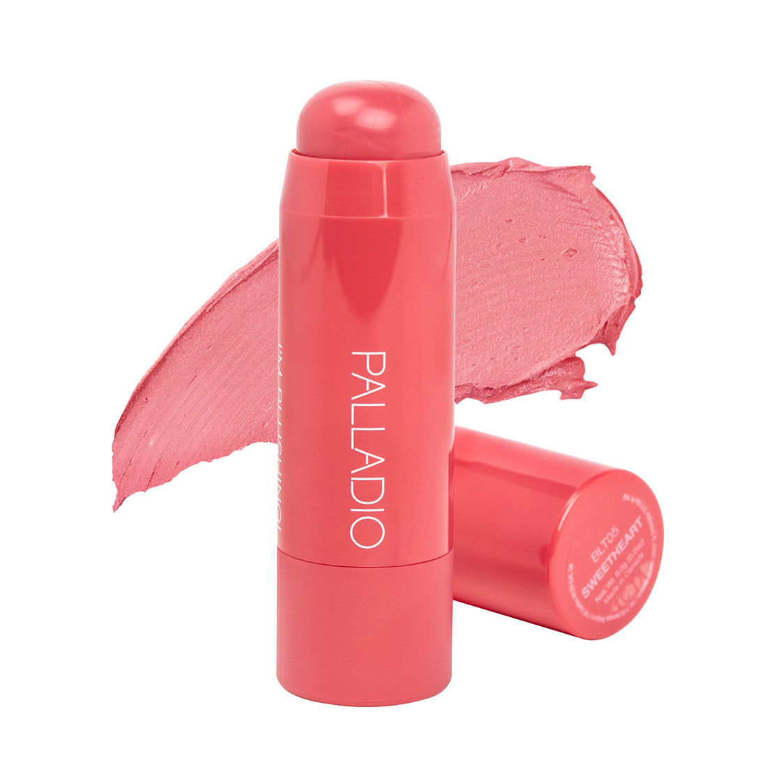 BLT05-sweetheart-palladio-im-blushing-2-in-1-cheek-and-lip-tint-main-image-with-swatch.jpg Palladio I'm Blushing 2 In 1 Cheek & Lip Tint Darling BLT05 Sweet Heart - Image 1