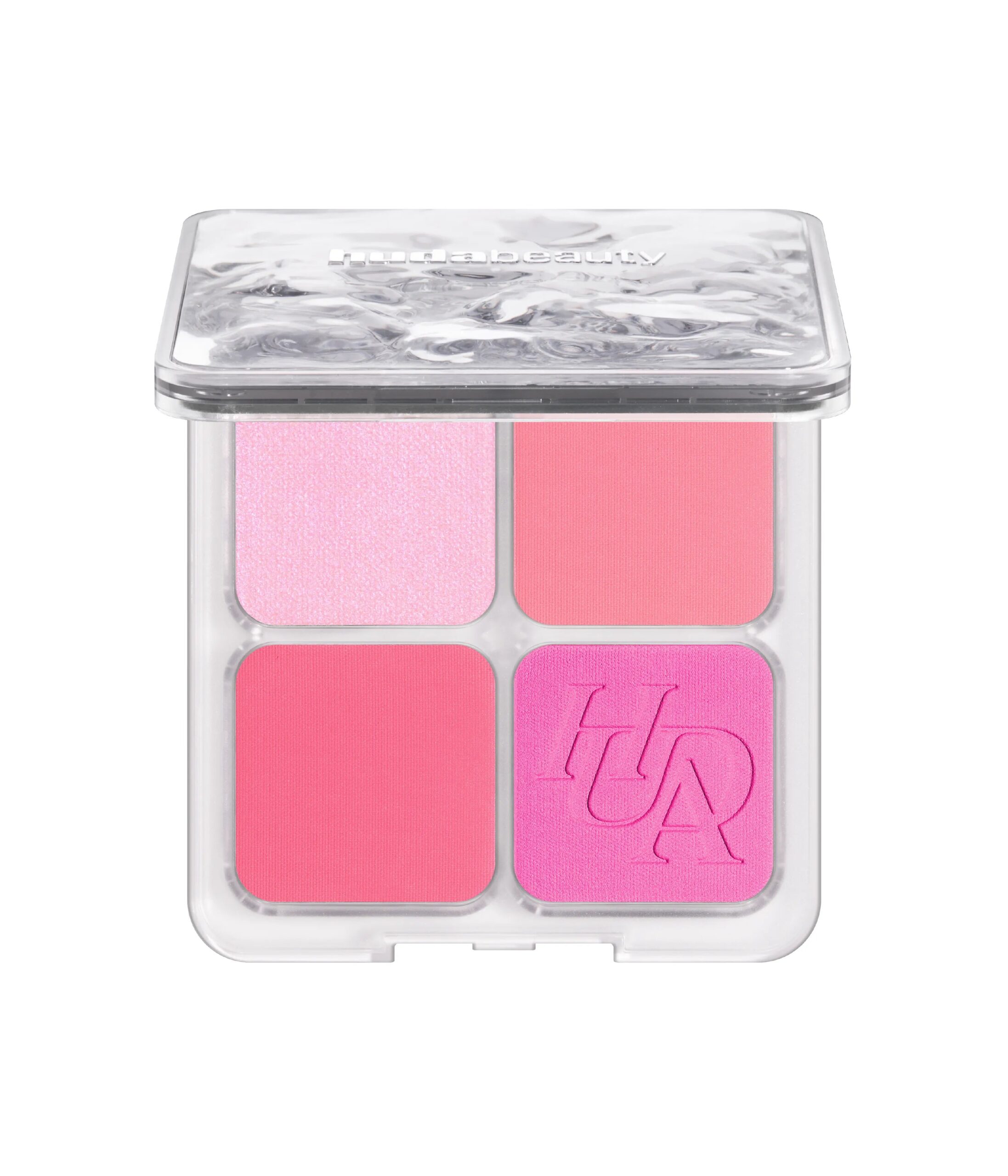 BLUSH-FILTER-PALETTES_PDP_PACKSHOTS-ECOMM_BABYPINK.jpg Huda Beauty Blush Filter Blurring Blushlighters Baby Pink - Image 1
