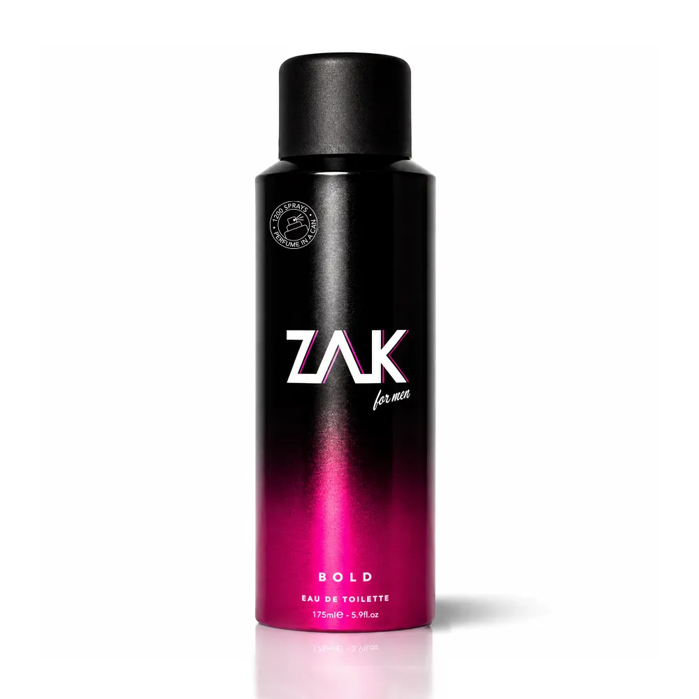 ZAK Long Lasting Premium Fragrance For Men Bold