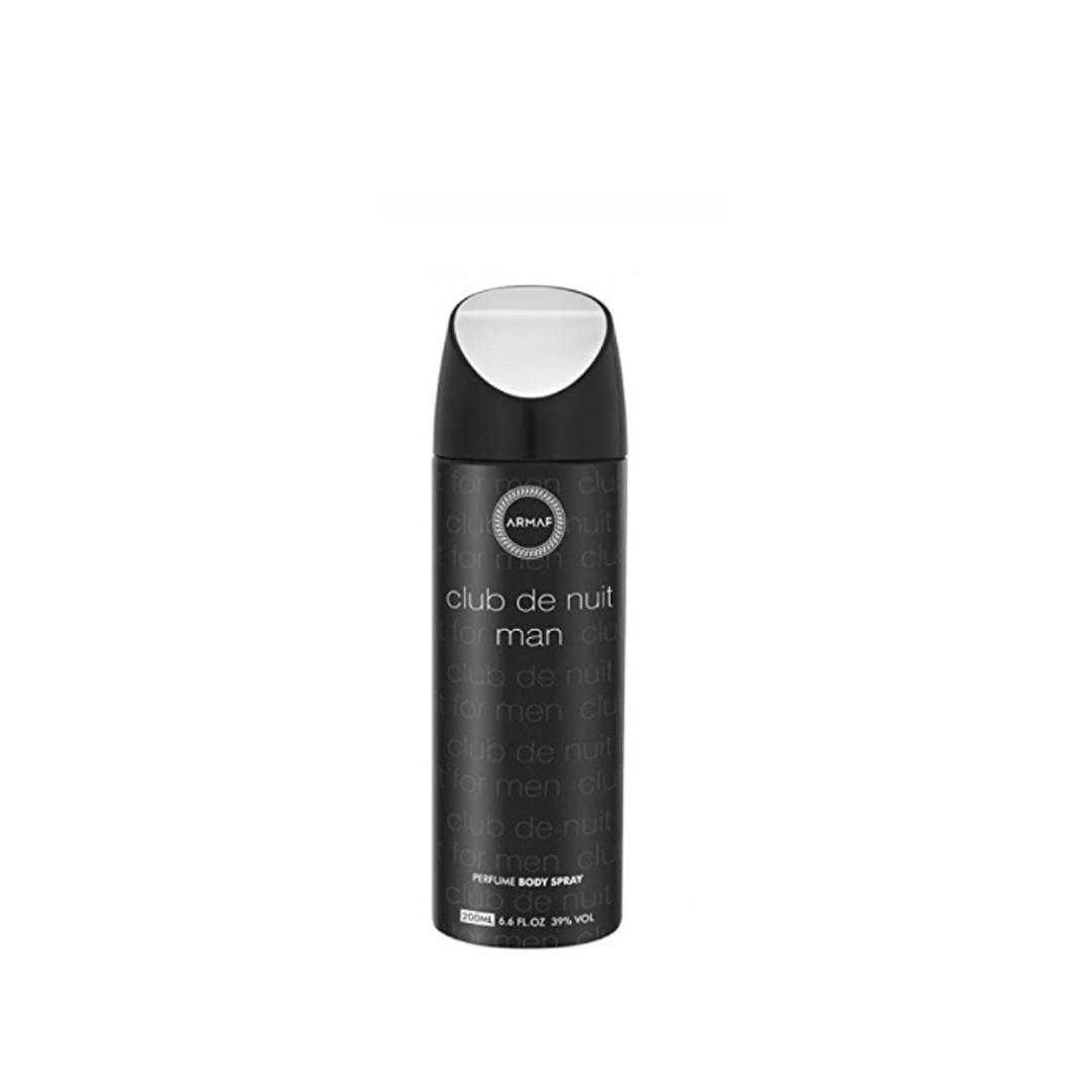 CLUBDENUITMANBODYSPRAY_fa3fcec7-07f3-4e0f-9704-28541d062508.png Armaf Club De Nuit For Him Body Spray EDP 250ml - Image 1