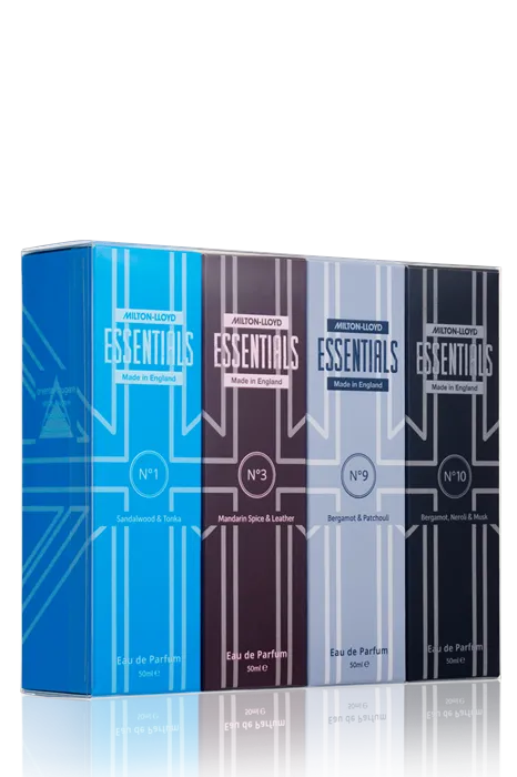 Milton Lloyd Essentials Quad Pack Fragrance For Him EDP 4 X