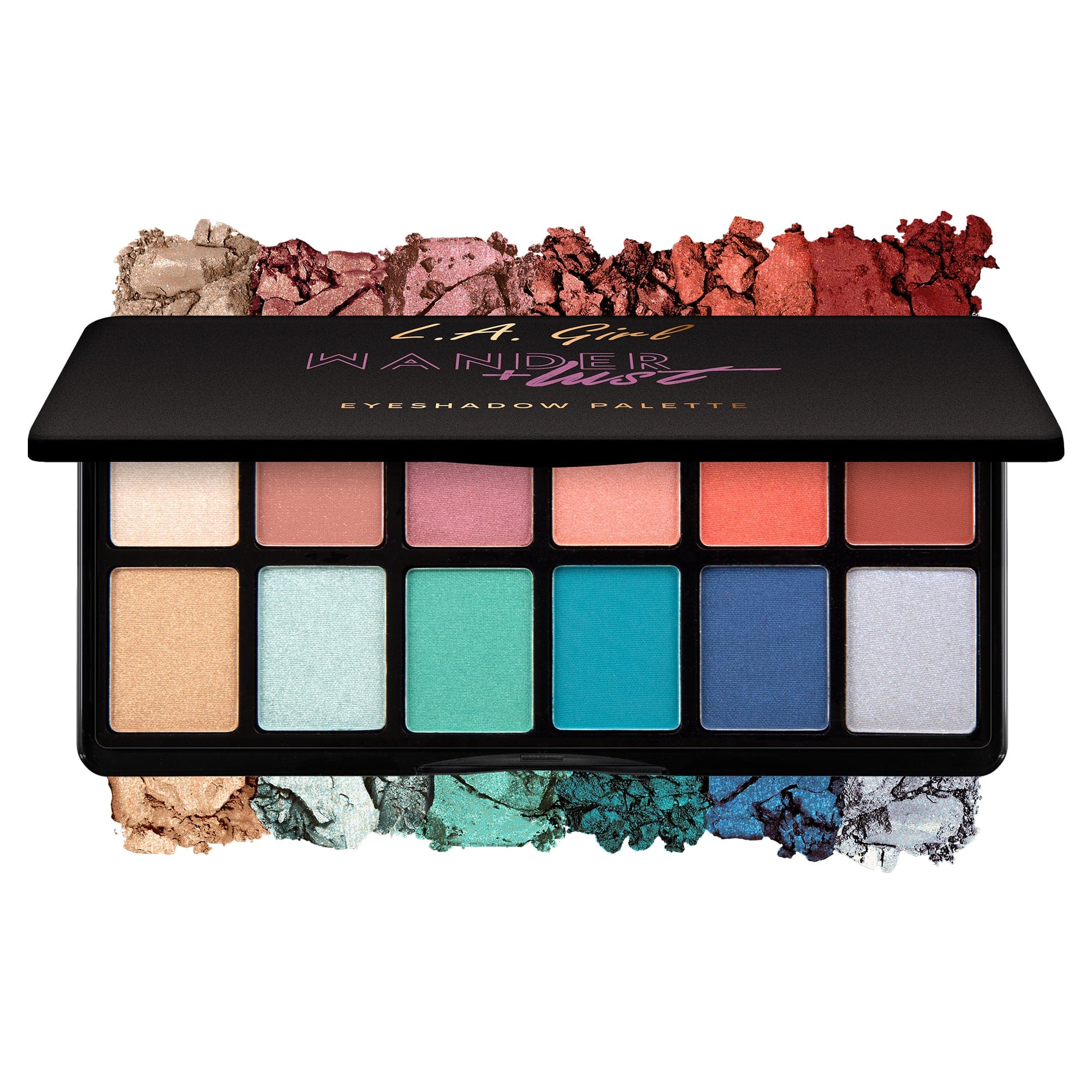 GES417_prod_img.jpg L.A Girl Fanatic Eyeshadow Palette GES417 Wanderlust - Image 1