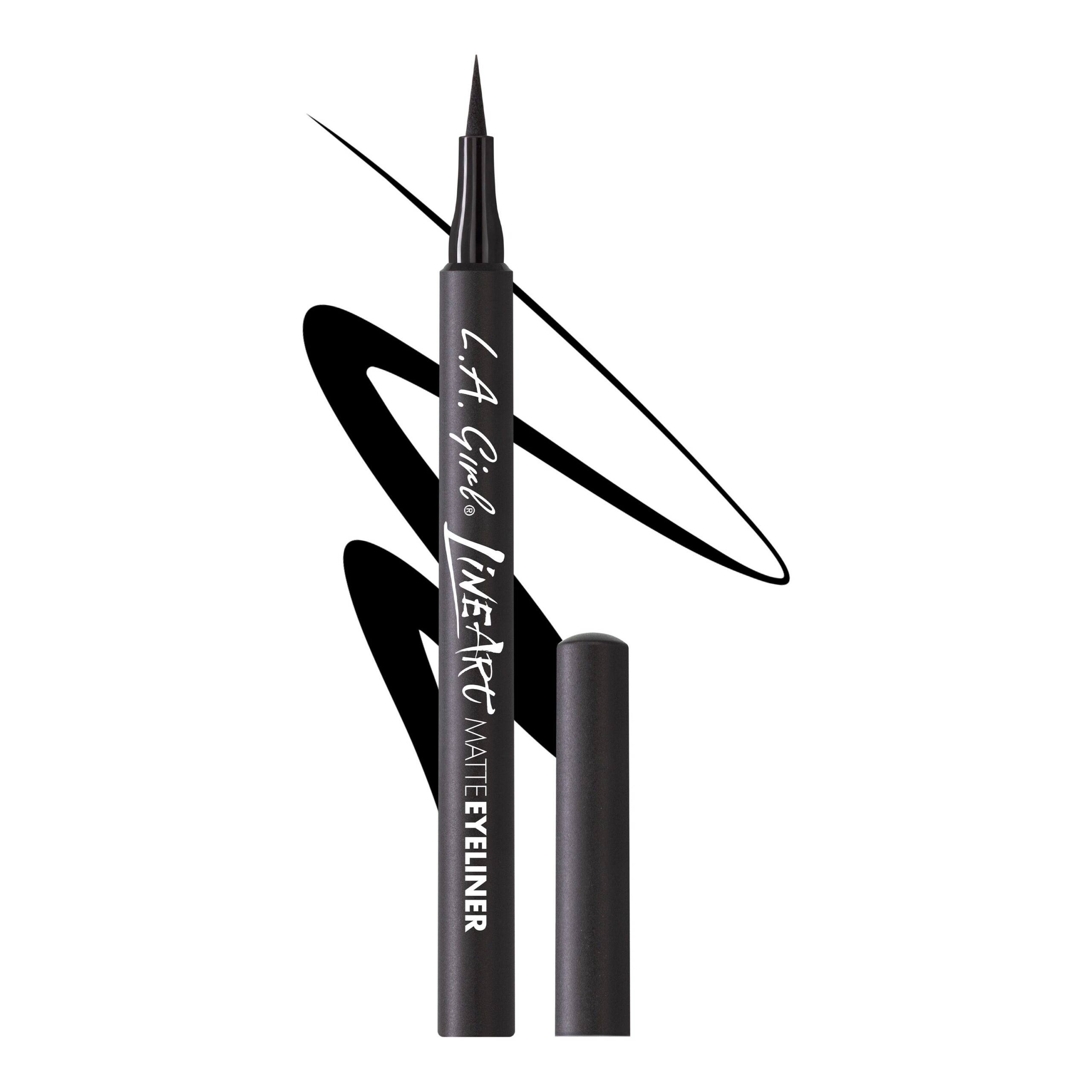 GLE728_glam_446d7c37-b3f7-4be6-99a5-9db36920e3c7.jpg L.A Girl Art Matte Eyeliner GLE712 Intense Black - Image 1