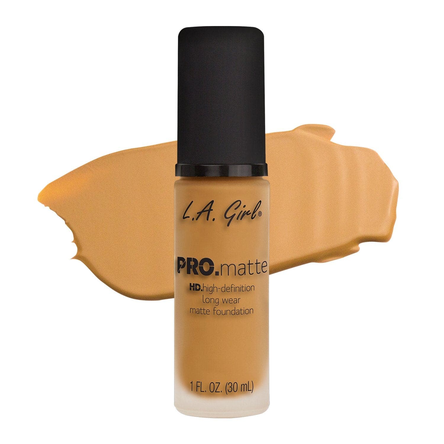 GLM677_prod_img.jpg L.A Girl Pro Matte Long Wear Foundation GLM677 Soft Honey - Image 1