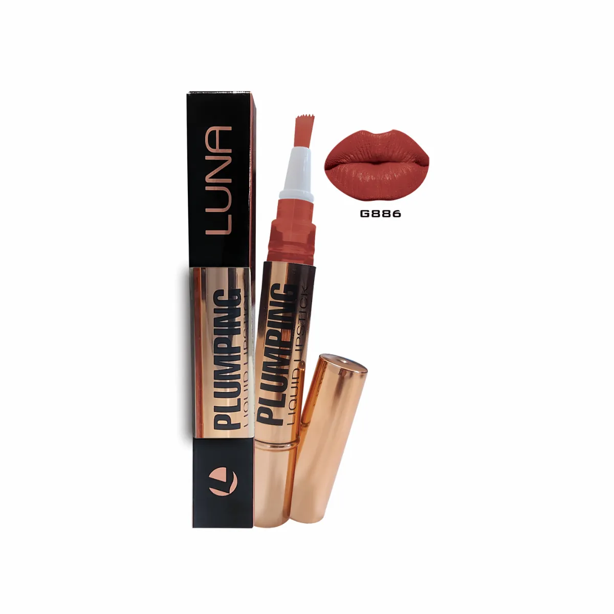 Luna Plmuping Liquid Lipstick 886
