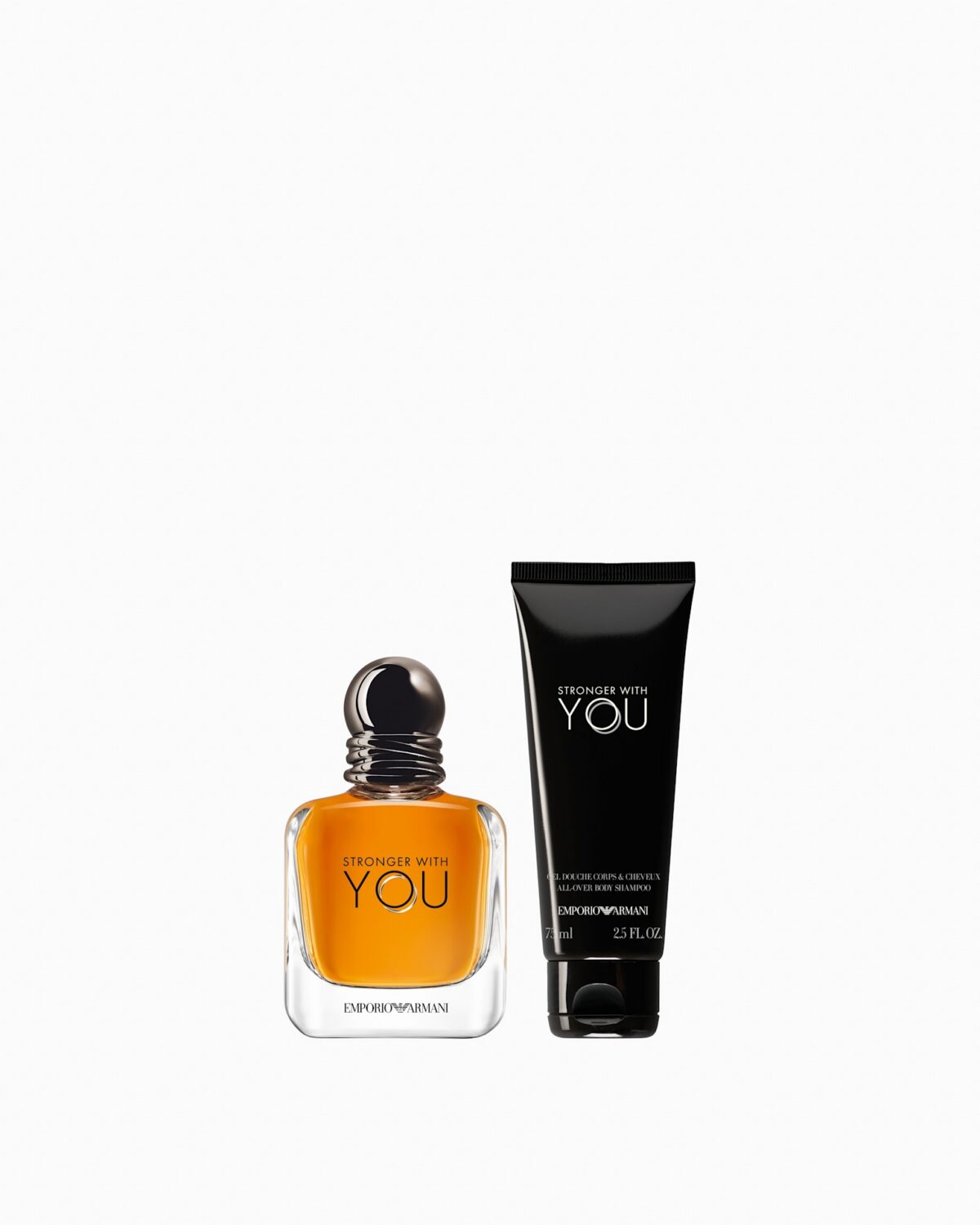 Giorgio Armani Stronger With You For Him EDT 50ml + Stronger With You Geldouche And Body Shampoo75ml - Image 2