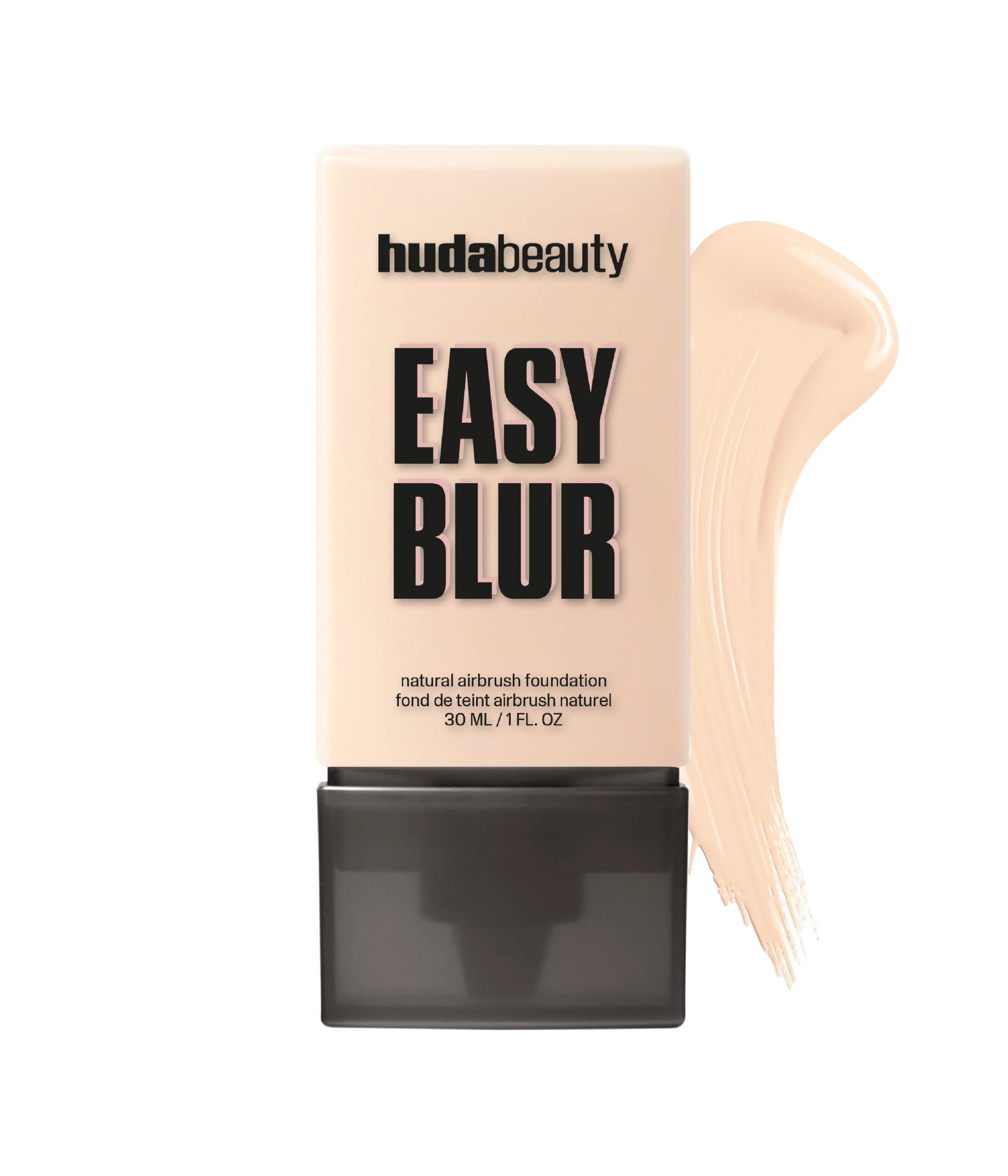 PDP-SECTION1-EASYBLUR-100B-MILKSHAKE-TILE1.jpg Huda Beauty Easy Blur Airbrush Foundation Full 100B Milkshake - Image 1