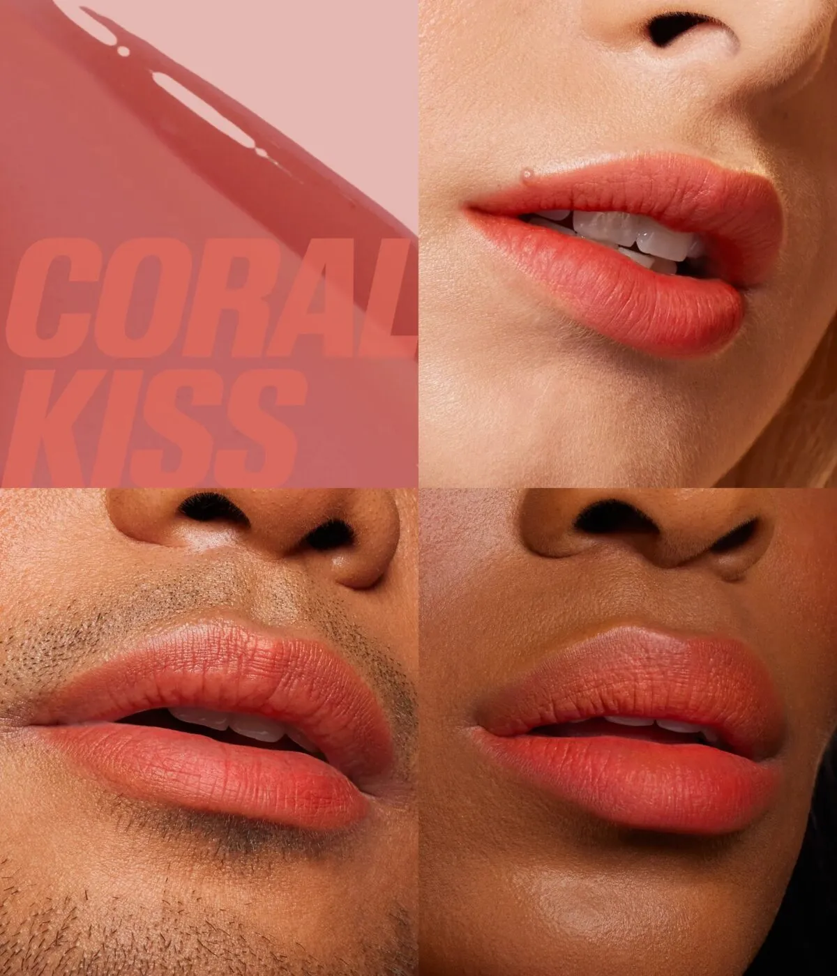 Huda Beauty Lip Blush Lipstick Coral Kiss