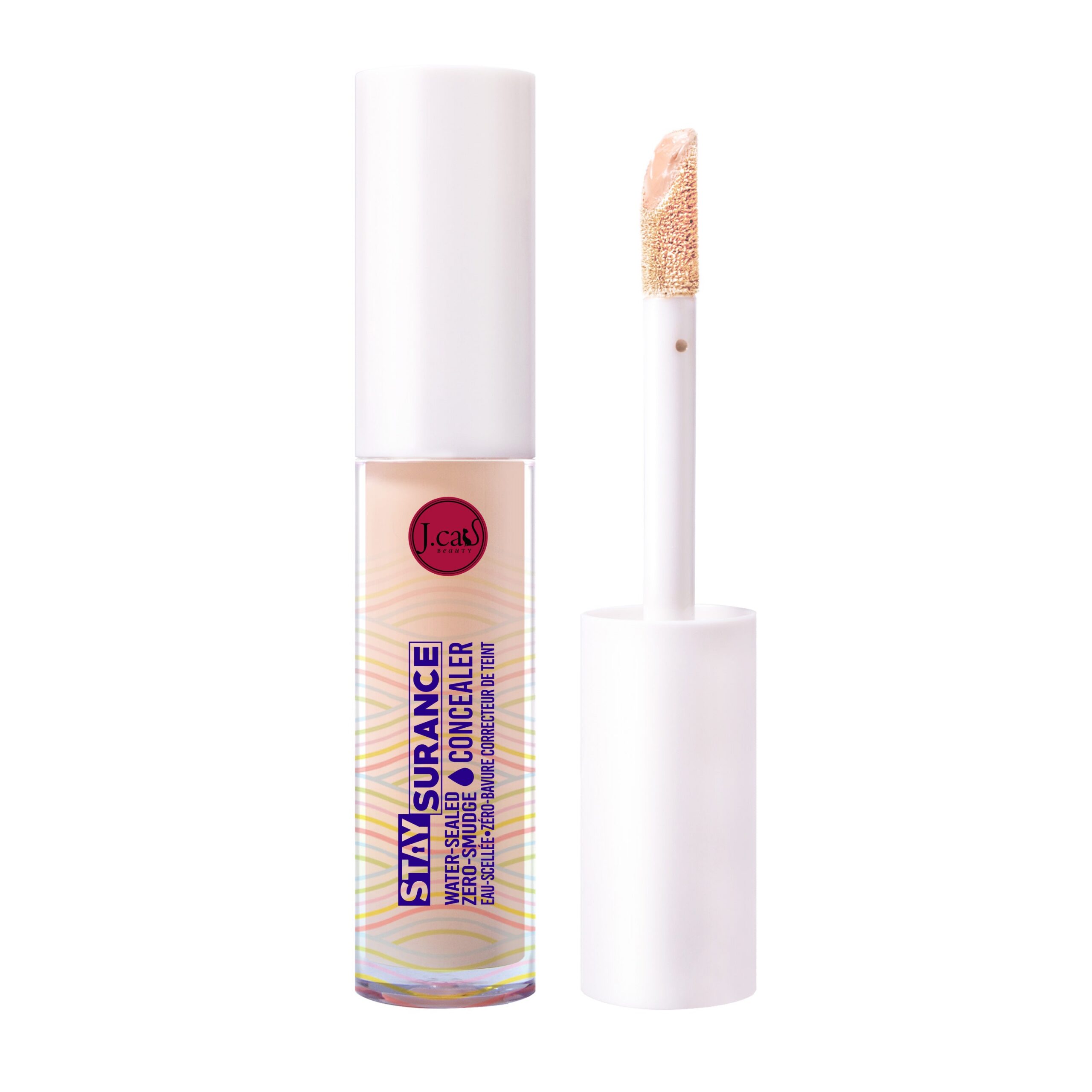 SHC107.jpg J.Cat Staysurance Water Sealed Zero Smudge Concealer SHC107 Custard - Image 1
