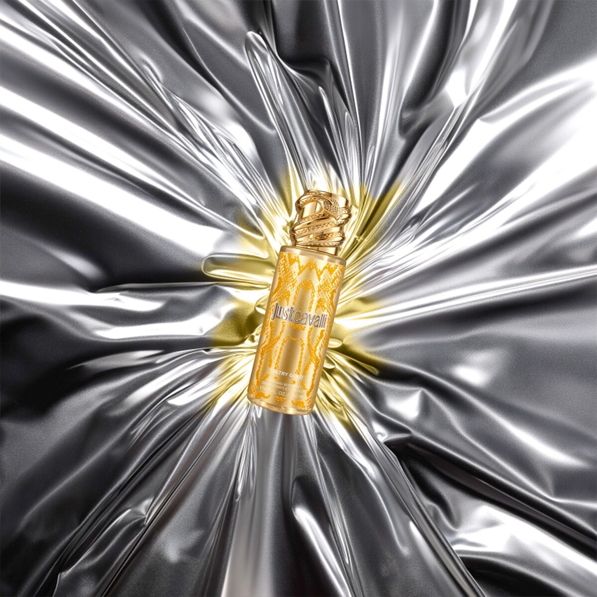 Roberto Cavalli Sultry Gold Body Mist For Her 250ml - Image 3