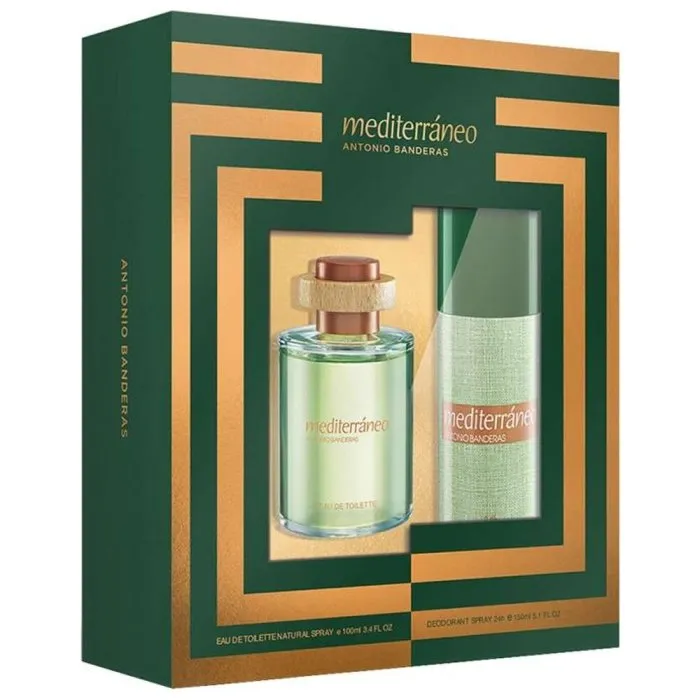 Antonio Banderas Mediterraneo For Him EDT 100ml + Deodorant Spray 150ml