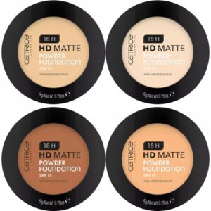 Catrice 18H HD Matte Powder Foundation 001C