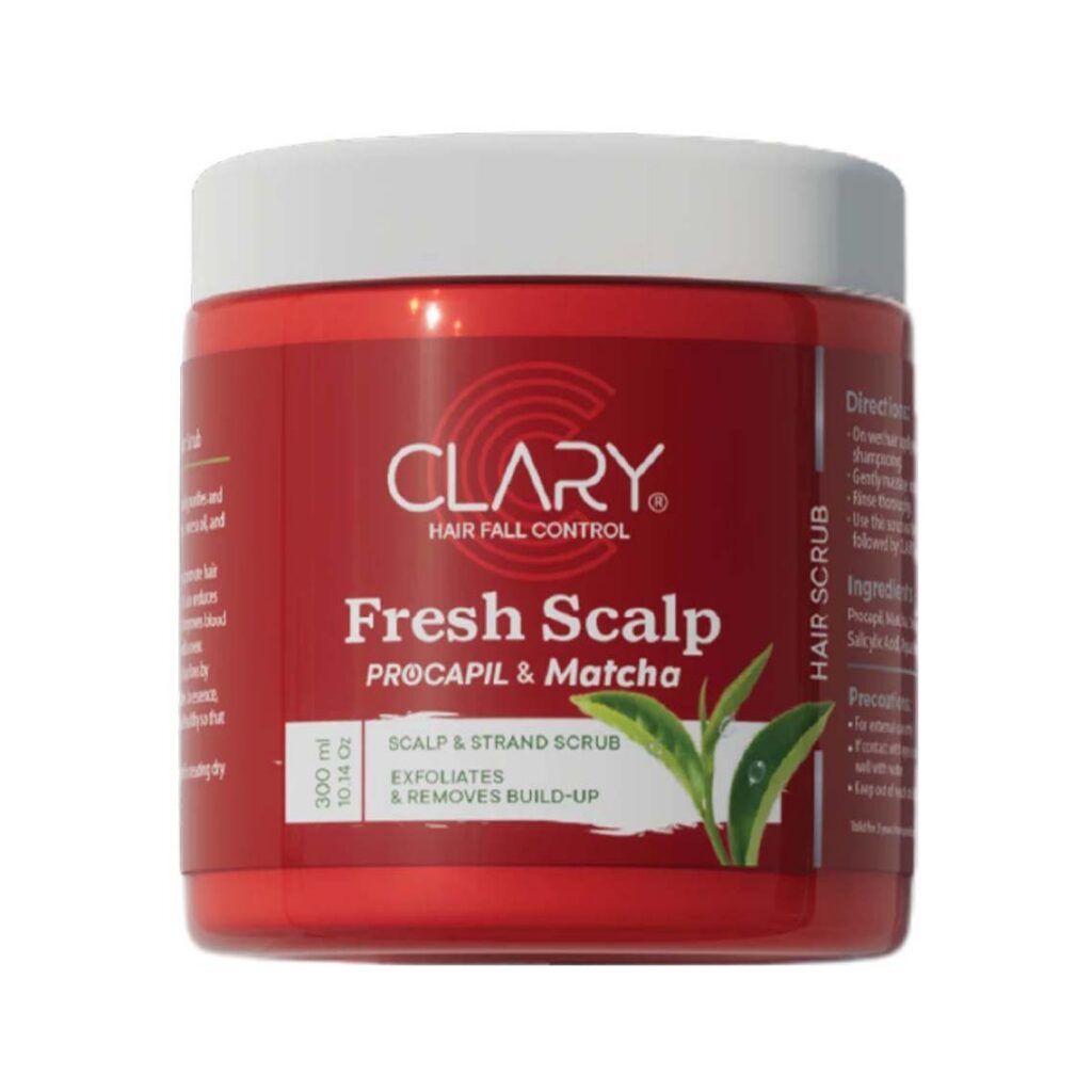 Clary Fresh Sculp Procapil & Matcha Hair Scrub 300ml