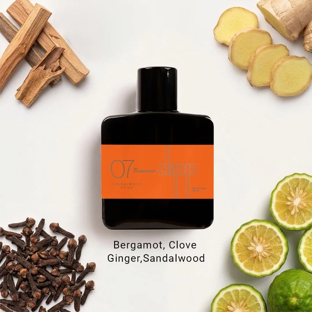DIPP The Commander 07 Sandal Wood Spice EDP 100ml