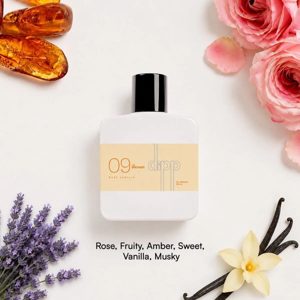 DIPP The Dreamer 09 Rose Vanilla EDP 100ml