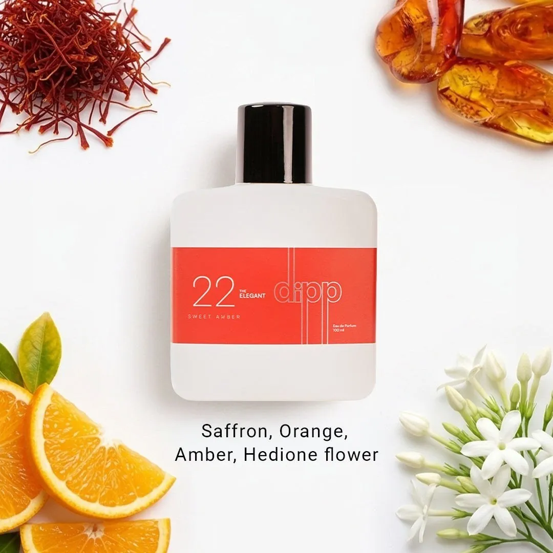 DIPP The Elegant 22 Sweet Amber EDP 100ml