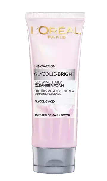 Loreal Glycolic Bright Instant Glowing Face Wash 100ml