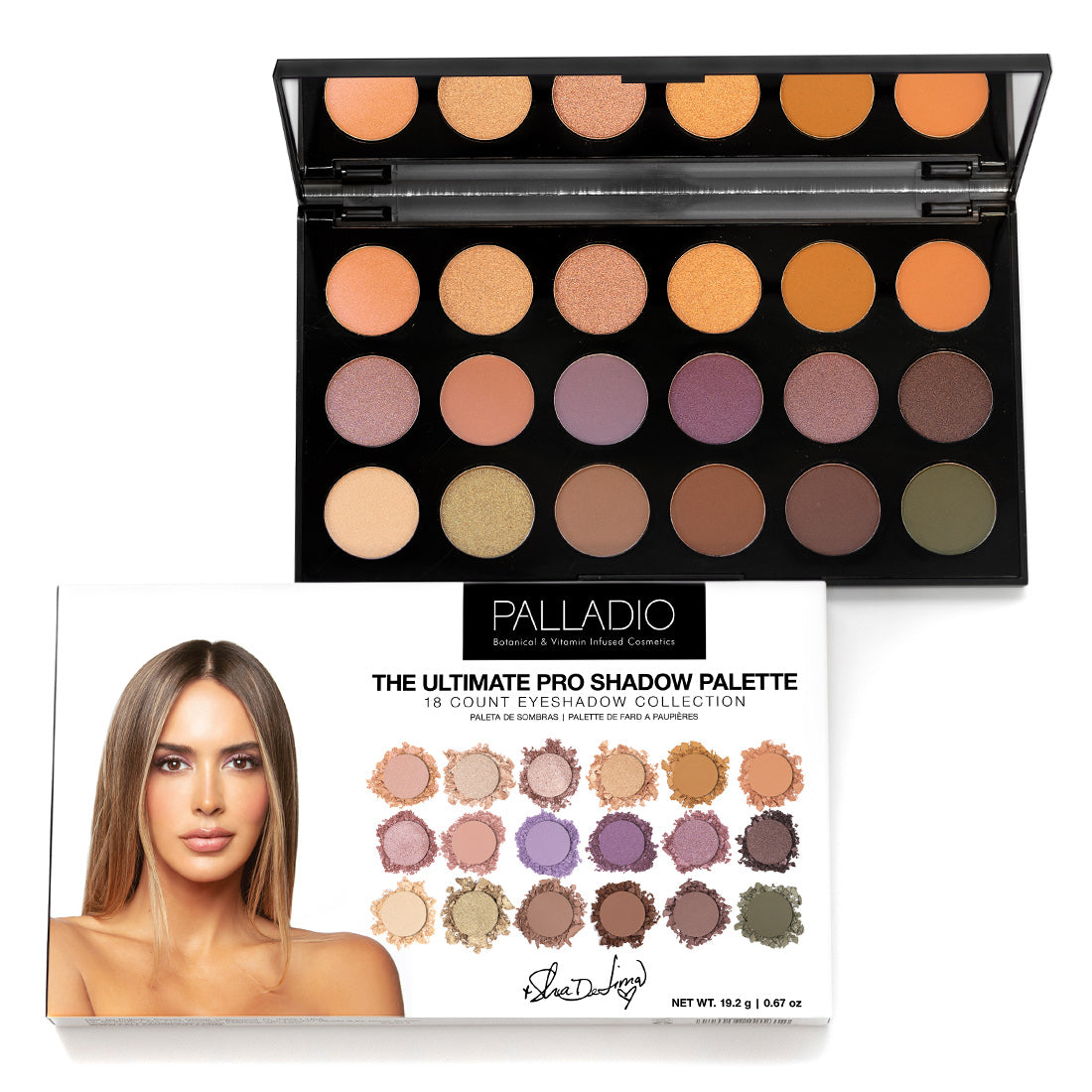 main-ultimate-pro-shadow-18-count-shannon.jpg Palladio Ultimate 9 Count Eyeshadow Propallet 13 - Image 1