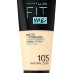 Maybelline Fit Me Matte + Poreless Liquid Foundation 105 Natural Ivory