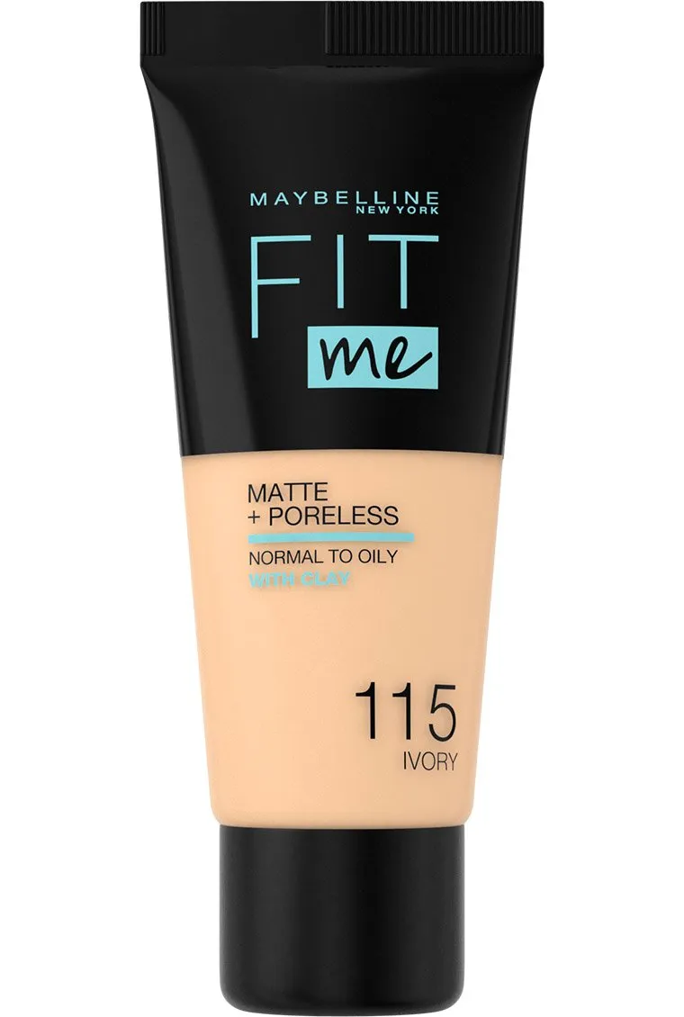 Maybelline Fit Me Matte + Poreless Liquid Foundation 115 Ivory