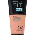 Maybelline Fit ME Matte + Poreless Liquid Foundation 245 Classic Beige