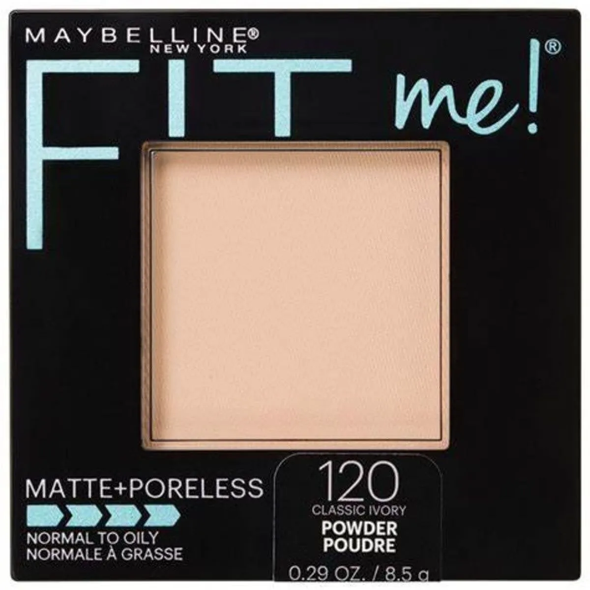 Fit Me Matte & Poreless Powder 120 Classic Ivory